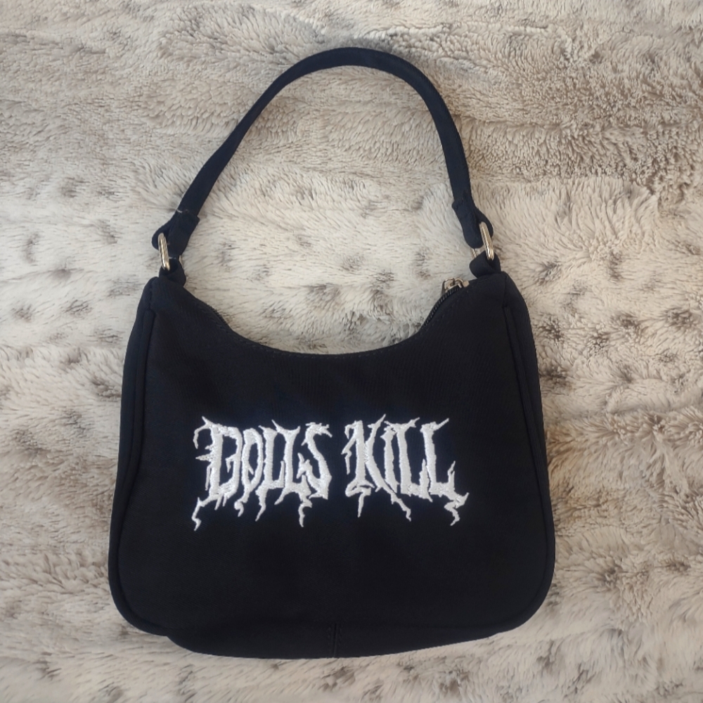 Dolls Kill Black Shoulder Bag